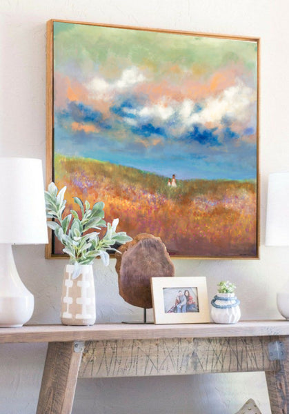 30" x 30" Canvas landscape print
